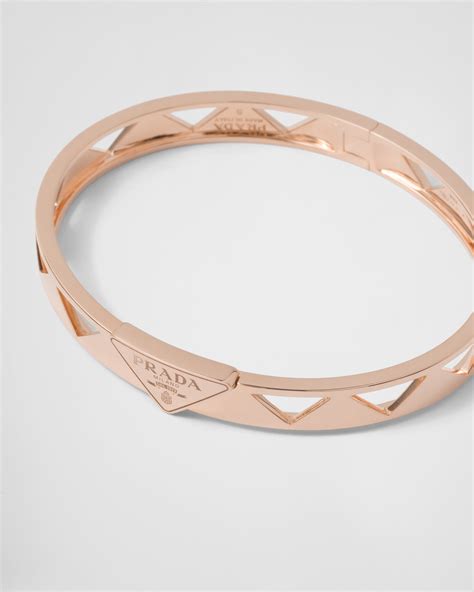 Rose Gold Eternal Gold Bangle Bracelet In Pink Gold 